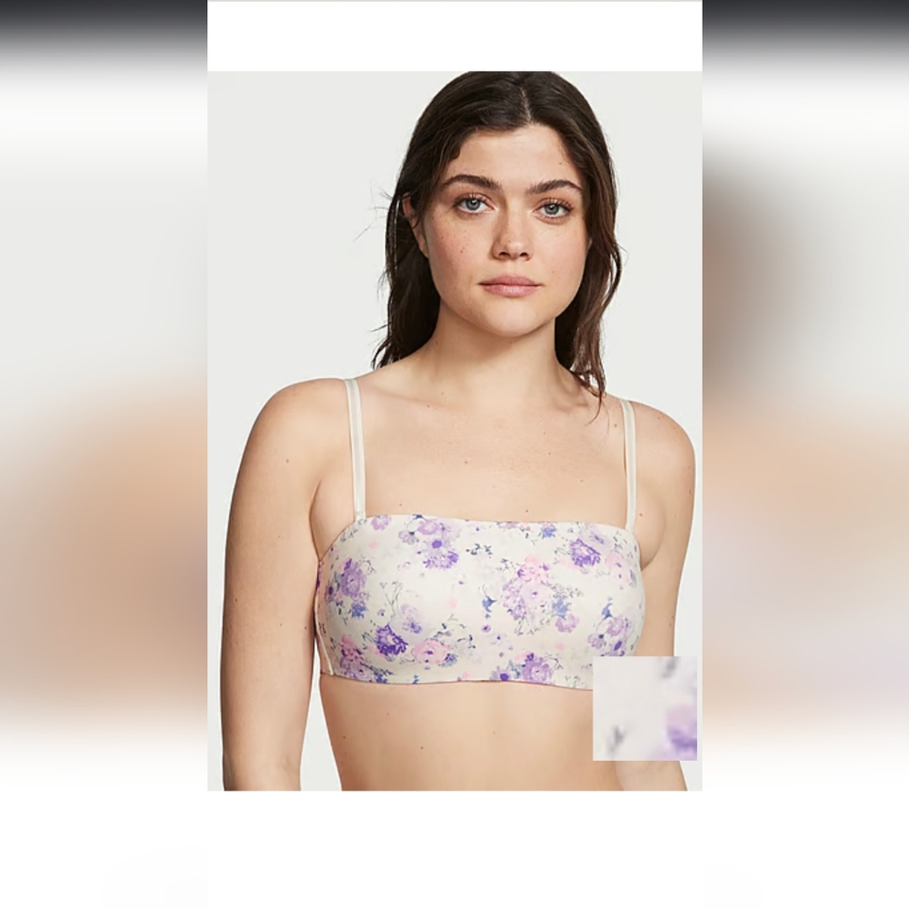 Victorias secret Love Cloud Wireless Strapless Bra size XL